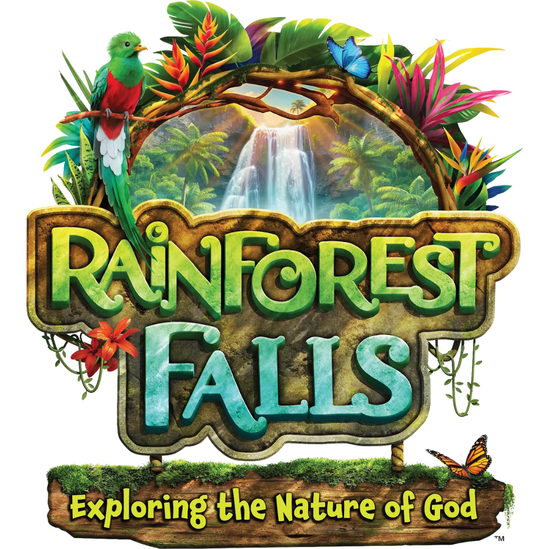 Spirit Camp Rainforest Falls graphic
